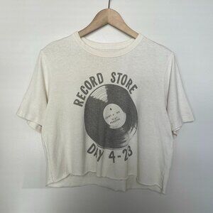 imogene + willie White Graphic Long Sleeve Tee